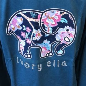 Ivory Ella xl long sleeve Japanese maple tee shirt